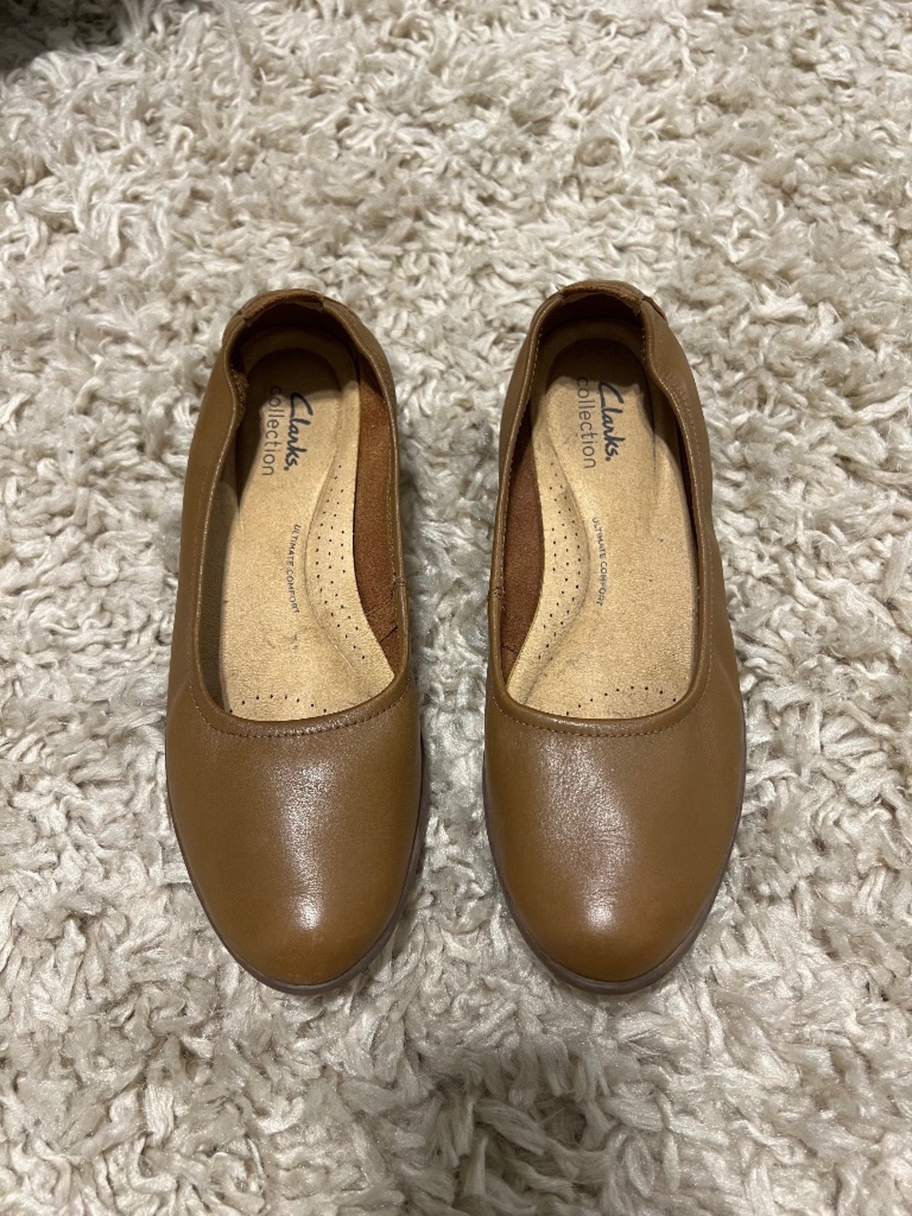 Flat Clark’s shoes size 7.5